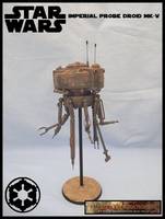Imperial Probe Droid MK-V (Star Wars) Custom Diorama / Playset