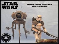 Imperial Probe Droid MK-V (Star Wars) Custom Diorama / Playset