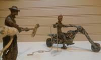 Ghost Rider with Hellcycle (Marvel Universe) Custom Action Figure