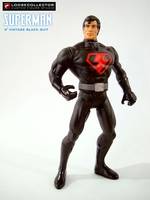 Vintage Black  Superman (DC Universe) Custom Action Figure