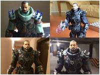 Gear CM Punk (Gears Of War) Custom Action Figure