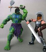 Hulk the Celtic Warrior (Marvel Select) Custom Action Figure