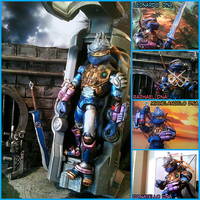 TMNT  Bionic Ninja Turtle Clone.....Neptune (Teenage Mutant Ninja Turtles) Custom Action Figure