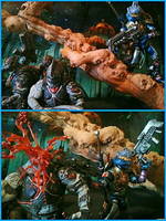 TMNT  Bionic Ninja Turtle Clone.....Neptune (Teenage Mutant Ninja Turtles) Custom Action Figure