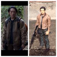 Glenn Rhee Season 4 (Walking Dead) Custom Action Figure
