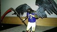 Quote the Raven (NFL) Custom Action Figure
