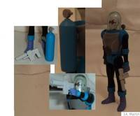 Tas Mr. Freeze (Batman Animated) Custom Action Figure