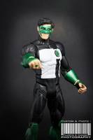 DCUC 90's Green Lantern Kyle Rayner, Metallic Green Version (DC Universe) Custom Action Figure