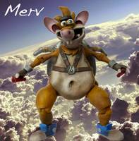 Merv - the Great Flying Mouse (Original) Custom Action Figure
