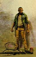 Bob Stookey Tv Season 5 the Walking Dead (Walking Dead) Custom Action Figure