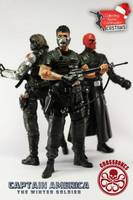 Brock Rumlow Aka Crossbones (Winter Soldier Movie Version) (Marvel Select) Custom Action Figure