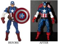 Classic Captain America (Avengers) Custom Action Figure