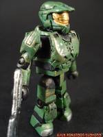 Mini Mates Master Chief (Halo) Custom Miniature / Figurine