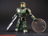 Mini Mates Master Chief (Halo) Custom Miniature / Figurine