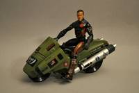 Neo-America Gang Member and Motorycle (Original) Custom Action Figure