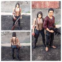 Maggie Season 5 (Walking Dead) Custom Action Figure