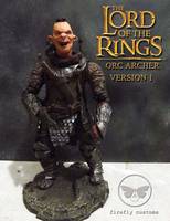LOTR ORC ARCHER Version 1 "Mohawk" (Lord of the Rings) Custom Action Figure