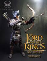 LOTR  "Serious Orc"  Orc Archer Version 2 (Lord of the Rings) Custom Action Figure