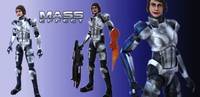 Mass Effect Commander Shepard (Mass Effect) Custom Action Figure