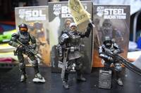 Bucks Team. Sol Commander, Bob, Steel (Acid Rain World) Custom Action Figure