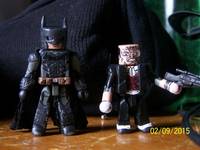 Arkham Knight Batman and Penguin (Minimates) Custom Action Figure
