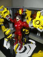 Suit up Gantry Iron Man (Iron Man 2) Custom Action Figure