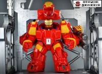 Iron Man Heavy Duty Armor Minifigure (Lego) Custom Action Figure
