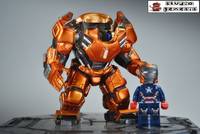 Iorn Man Peacemaker Armor (Lego) Custom Action Figure