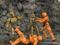 3D Printed Female Praetobot (Original) Custom Action Figure