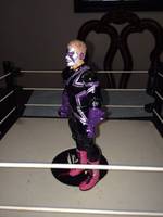 Custom WWE "STARDUST in PURPLE" Figure.. (Wrestling) Custom Action Figure
