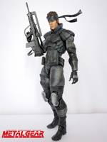 Play Arts Kai Custom Solid Snake (Metal Gear Solid) Custom Action Figure