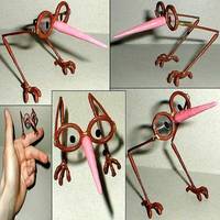 Glasses Bird (Alice In Wonderland) Custom Action Figure