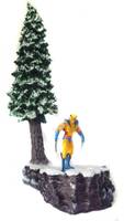 Wolverine Base (Marvel Universe) Custom Diorama / Playset