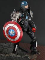 The Patriot Armor (S.H.I.E.L.D. Armor) (Marvel Legends) Custom Action Figure