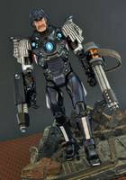 The Patriot Armor (S.H.I.E.L.D. Armor) (Marvel Legends) Custom Action Figure