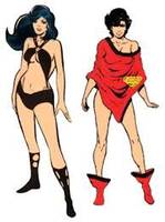 LAUREL "ELNA" KENT Legion of Super-Heroes (DC Universe) Custom Action Figure