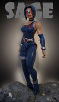 Sage (Marvel Legends) Custom Action Figure