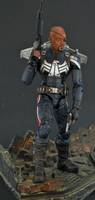 Nick Fury (Movie/Comic Style Hybrid) (Marvel Legends) Custom Action Figure
