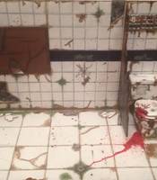 Abandon Bathroom (Marvel) Custom Diorama / Playset