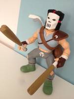 Casey Jones ('87 Toon) (Teenage Mutant Ninja Turtles) Custom Action Figure