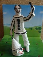 Phantom of the Opera Clown Figurine  No.II (Original) Custom Miniature / Figurine