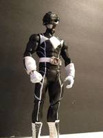 Black Power Ranger (Super Power Beatdown Style) (Power Rangers) Custom Action Figure