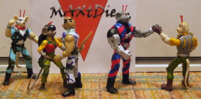 Freedom Fighters: Carbine (Biker Mice from Mars) Custom Action Figure
