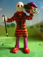 The Invisible-Clown Figurine(MC10,No.1) (Original) Custom Miniature / Figurine
