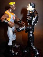 Demolition Man, Simon Phoenix & John Spartan (Movie Maniacs) Custom Action Figure