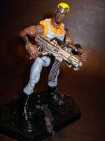Demolition Man, Simon Phoenix & John Spartan (Movie Maniacs) Custom Action Figure