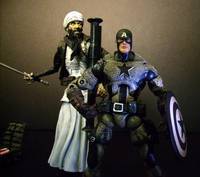Capt. America VS Bin Laden (Marvel Legends) Custom Action Figure