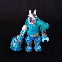 All Cats Must Scream! Bull Terrier (Original) Custom Miniature / Figurine