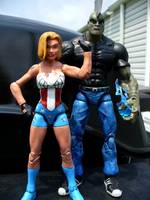 Angel Murphy - Battle Girl (Legendary Comic Book Heroes) Custom Action Figure