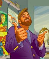 FUNKY FLASHMAN Francis Flash Secret Society of Super Villains (DC Universe) Custom Action Figure